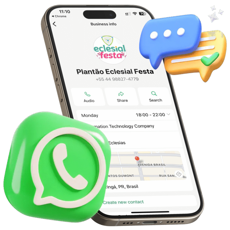 whatsapp exclusivo EclesialFesta